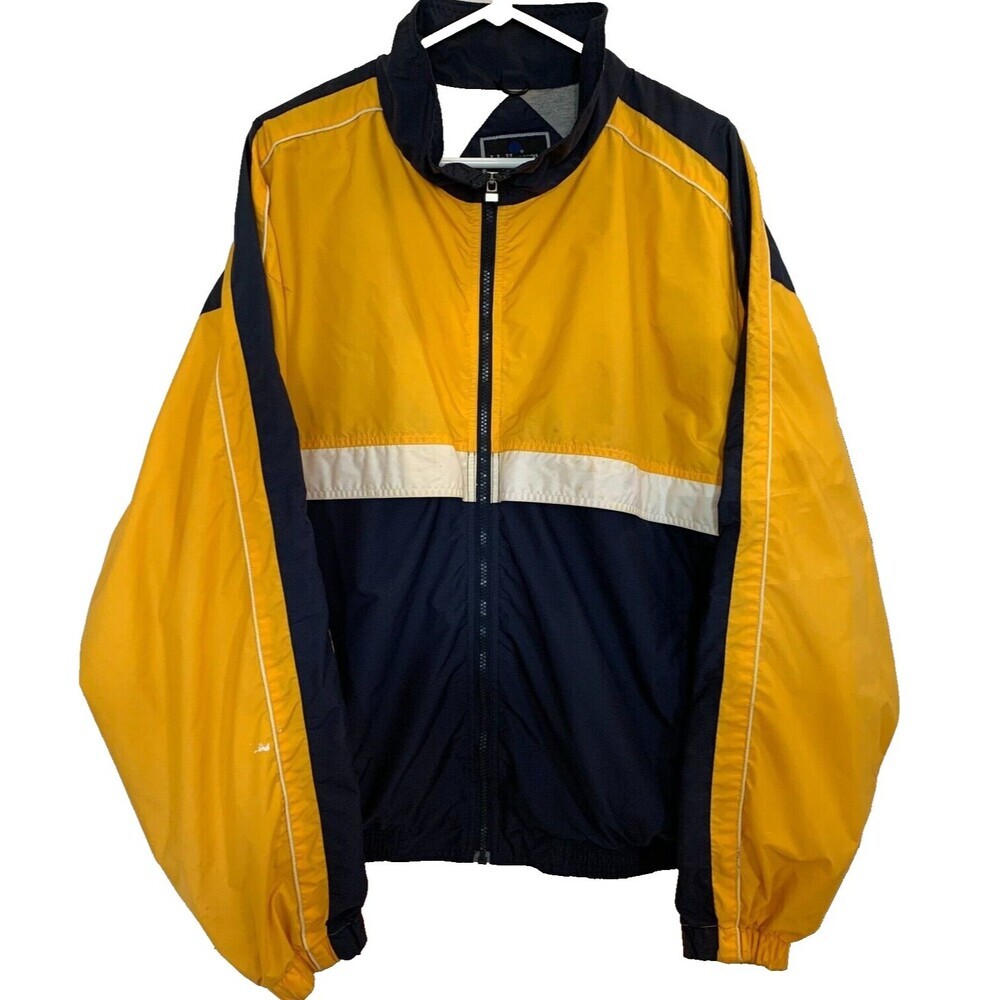 Holloway Colorblock Windbreaker Mens XXL 100% Nylon Coated w/600Acrylic Nautical